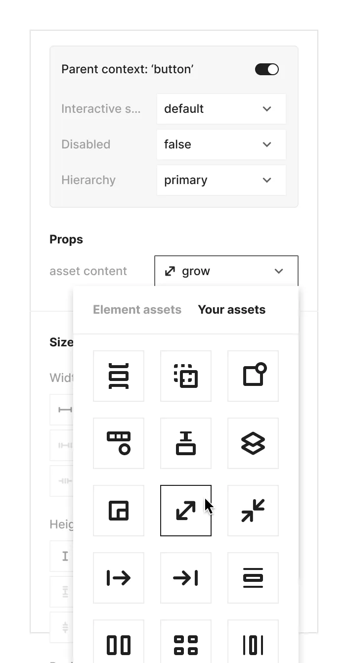 Assets swap ability