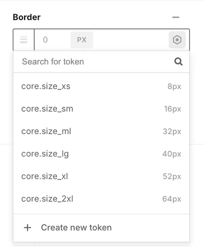 Tokenize Field in the Dynamic Design Panel